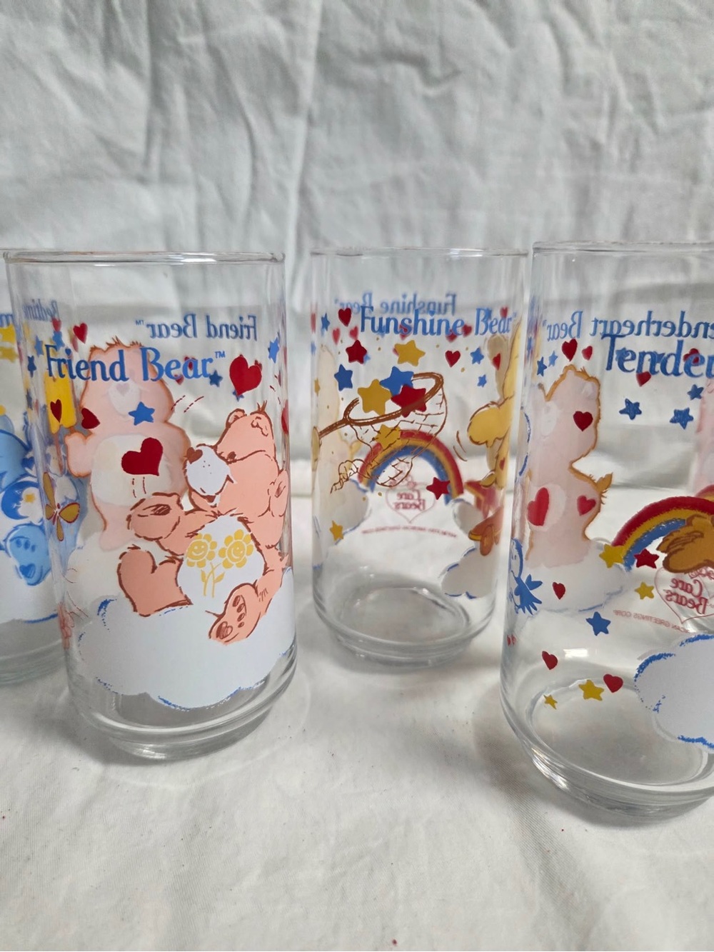 Care Bears Drinking Glasses Set of 6 - Picture 4 of 8